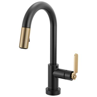 Brizo 64944LF-BLGL - Smarttouch Pull-Down Prep Faucet With Ar