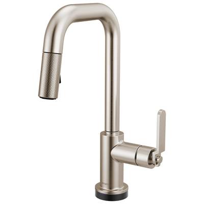 Brizo 64954LF-SS - Smarttouch Pull-Down Prep Faucet With Sq