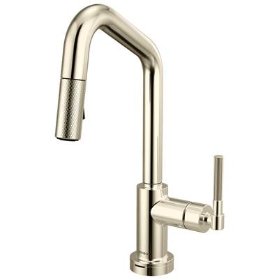 Brizo 64963LF-PN - Smarttouch Pull-Down Prep Faucet With An