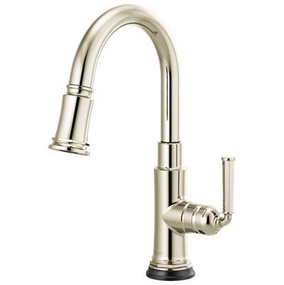 Brizo 64974LF-PN - Smarttouch Pull-Down Prep Faucet