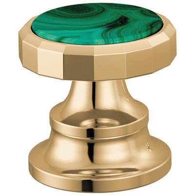 Brizo HI5365-PGMC - Ws Handle - Wheel - Malachite Insert