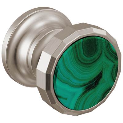 Brizo HI5865-NKMC - 2H Wall Mount Lav Handle-Wheel-Malachite