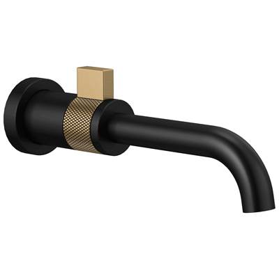 Brizo T65735LF-BLGL-ECO - Single Handle Wall Mount Lavatory Faucet