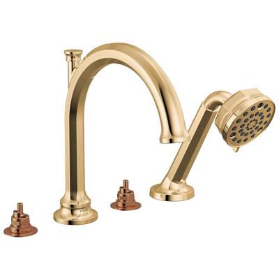 Brizo T67465-PGLHP - Roman Tub Trim W/Hs 2H W/O Handles