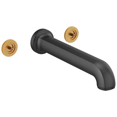 Brizo T70406-BLLHP - Two Handle Wall Mount Tub Filler