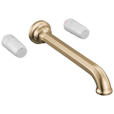 Brizo T70465-GLLHP - Two Handle Wall Mount Tub Filler