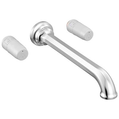 Brizo T70465-PCLHP - Two Handle Wall Mount Tub Filler