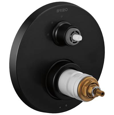Brizo T75535-BLLHP - Tempassure Thermostatic Valve With 3 Setting Diverter Trim