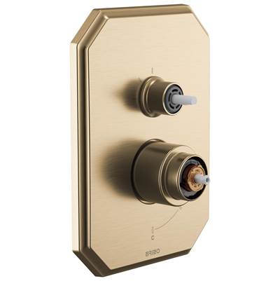 Brizo T75P565-GLLHP - Pbal W/Int 3F Div Trim - Less Handles
