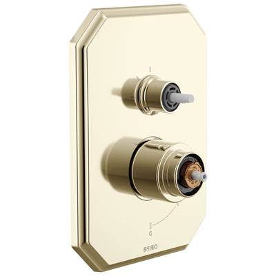 Brizo T75P565-PNLHP - Pbal W/Int 3F Div Trim - Less Handles