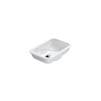 Catalano 0727500001 - Ca-Under Basin 50X35 Rectangular, Glossy White