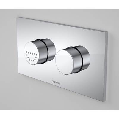 Caroma 237011C - Button Kit Raised Chrome
