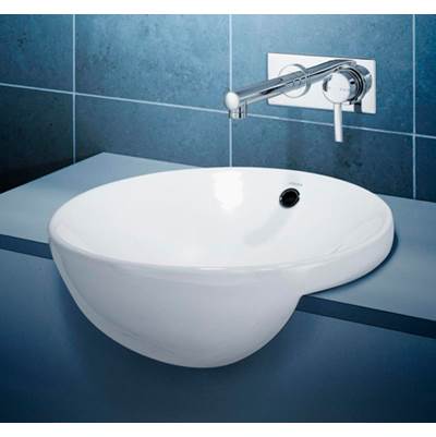 Caroma 661148W - Lead Vasque Semi-Recessed