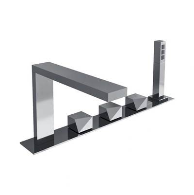 Carimali DSD6501CH - Dside 5-Hole Bath Tub Mixer