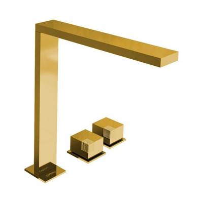 Carimali OCB1501BG - Ocube 3-Hole High Basin Mixer