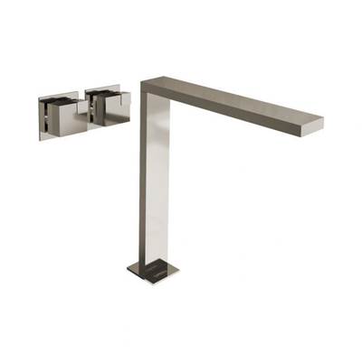 Carimali OCB1502ESTBN - Ocube Wall-Mounted High Controls Washbasin Mixer