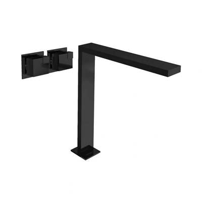 Carimali OCB1502ESTMB - Ocube Wall-Mounted High Controls Washbasin Mixer