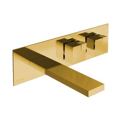 Carimali OCB2501ESTBG - Ocube Wall-Mounted Washbasin Mixer