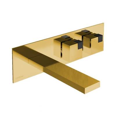 Carimali OCB2501ESTBGMB - Ocube Wall-Mounted Washbasin Mixer