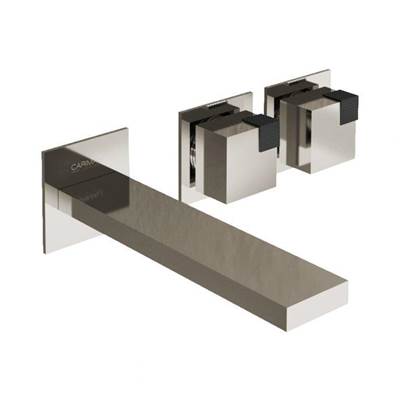 Carimali OCB2502ESTBNMB - Ocube Wall-Mounted Washbasin Mixer