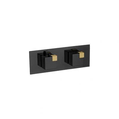 Carimali OCB4101ESTOMBBG - Ocube Horizontal Thermostatic Valve Sharing 2-Way | 3-Way