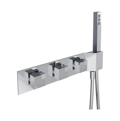 Carimali OCB5103ESTCH - Ocube Built-In Shower Mixer 4-Way | 5-Way