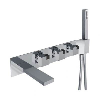 Carimali OCB6101ESTCHMB - Ocube Built-In Bath Mixer