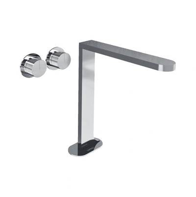 Carimali QTM1502ESTCH - Qtime Wall-Mounted High Controls Washbasin Mixer