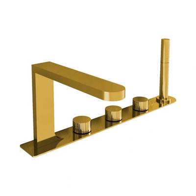 Carimali QTM6501BG - Qtime 5-Hole Bathtub Mixer