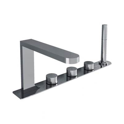 Carimali QTM6501CH - Qtime 5-Hole Bathtub Mixer