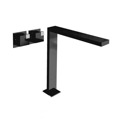 Carimali OCB1502ESTMBCH - Ocube Wall-Mounted High Controls Washbasin Mixer