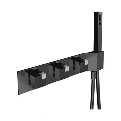 Carimali OCB5103ESTMBCH - Ocube Built-In Shower Mixer 4-Way | 5-Way