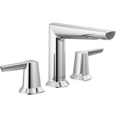Delta 3571-PR-MPU-DST - Two Handle Widespread Bathroom Faucet
