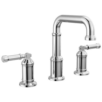 Delta 3584-PR-DST - Two Handle Widespread Bathroom Faucet