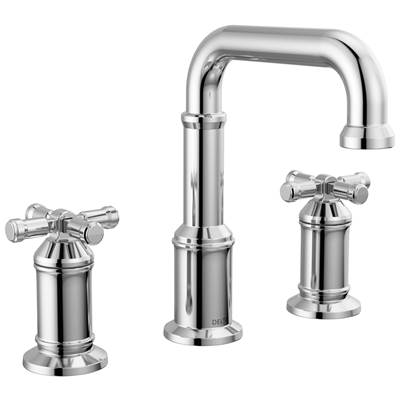 Delta 3587-PR-DST - Two Handle Widespread Bathroom Faucet