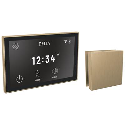 Delta 5CH-550L-CZ-PR - Steamscape Linear Square Delu Xe Package Champagne Bronze