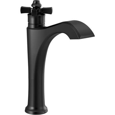 Delta 657-BL-DST - Single Hole Bathroom Faucet 1C
