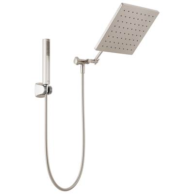 Delta 75527-SN - Shhs 1.75 Gpm W/ Adjustable Arm 5S