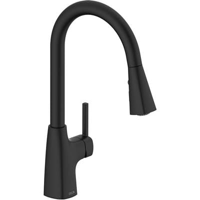 Delta 981LF-BL - Pulldown Kitchen Faucet