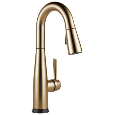 Delta 9913T-CZ-DST - Single Handle Pull-Down Bar/Prep Faucet With Touch2O Cz