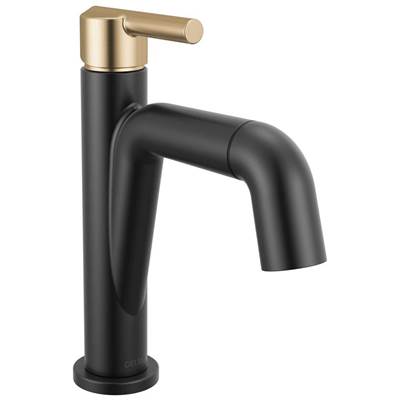 Delta 15849LF-GZPD - Single Handle Pull-Down Bathroom Faucet