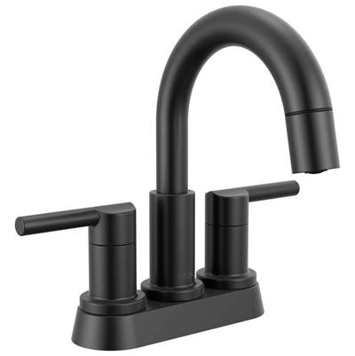 Delta 25749LF-BLPD - Centerset Pull-Down Bathroom Faucet 2L