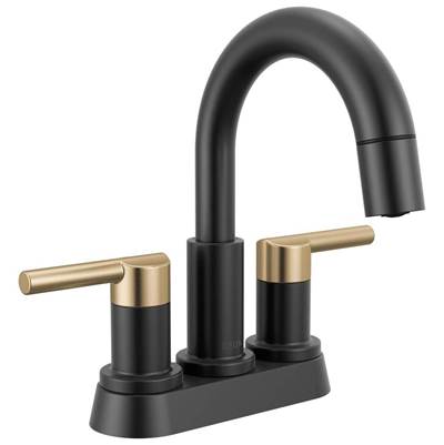 Delta 25749LF-GZPD - Centerset Pull-Down Bathroom Faucet 2L