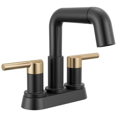 Delta 25849LF-GZPD - Centerset Pull-Down Bathroom Faucet 2L