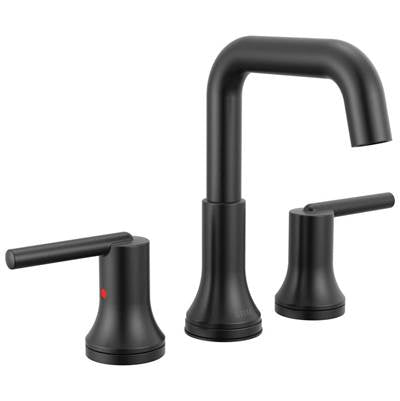 Delta 3554-BLMPU-DST - Two Handle Widespread Bathroom Faucet