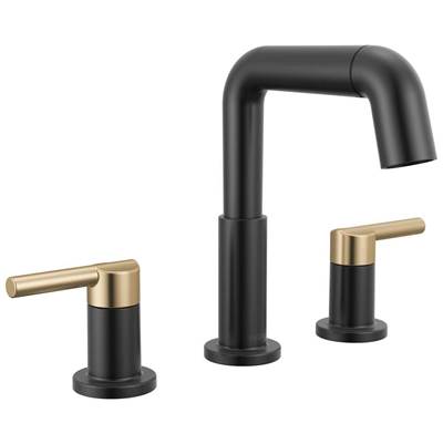 Delta 35849LF-GZPD - Widespread Pull-Down Bathroom Faucet 2L