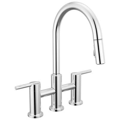 Delta 39876LF - Nicoli Pull-Down Bridge Chrome