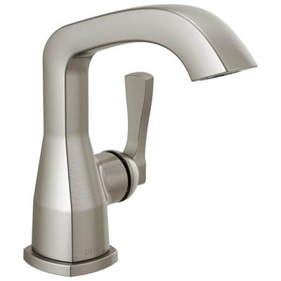 Delta 576-SS-PR-LPU-DST - Single Handle Bathroom Faucet Less Popup