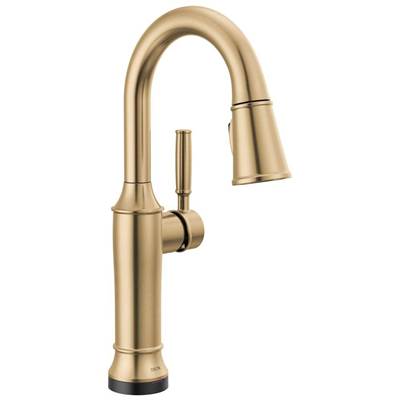 Delta 9984TL-CZ-PR-DST - Bar Prep Touchless Pulldown Champagne Bronze