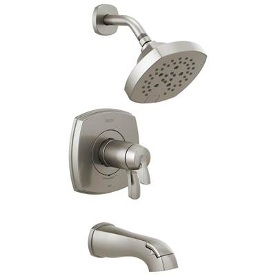 Delta T17T476-SS-PR - 17 Thermostatic Tub And Shower Only